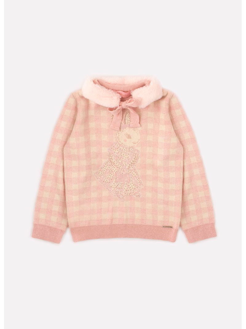 Blusa_Tricot_Xadrez_Gola_Pele