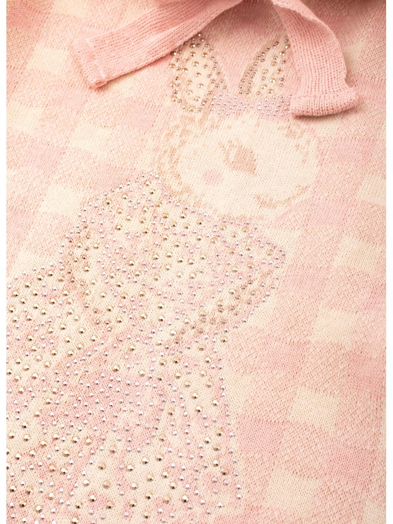 Blusa_Tricot_Xadrez_Gola_Pele