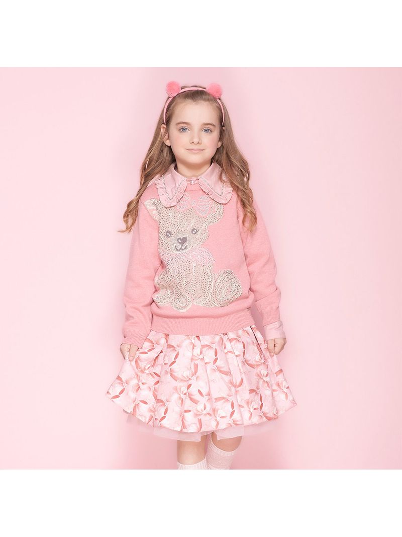 Saia_Short_Pregas_Estampa_Lacos