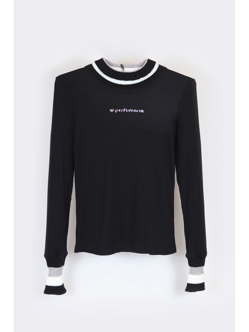 Blusa-Canelada-Punhos-Tricot