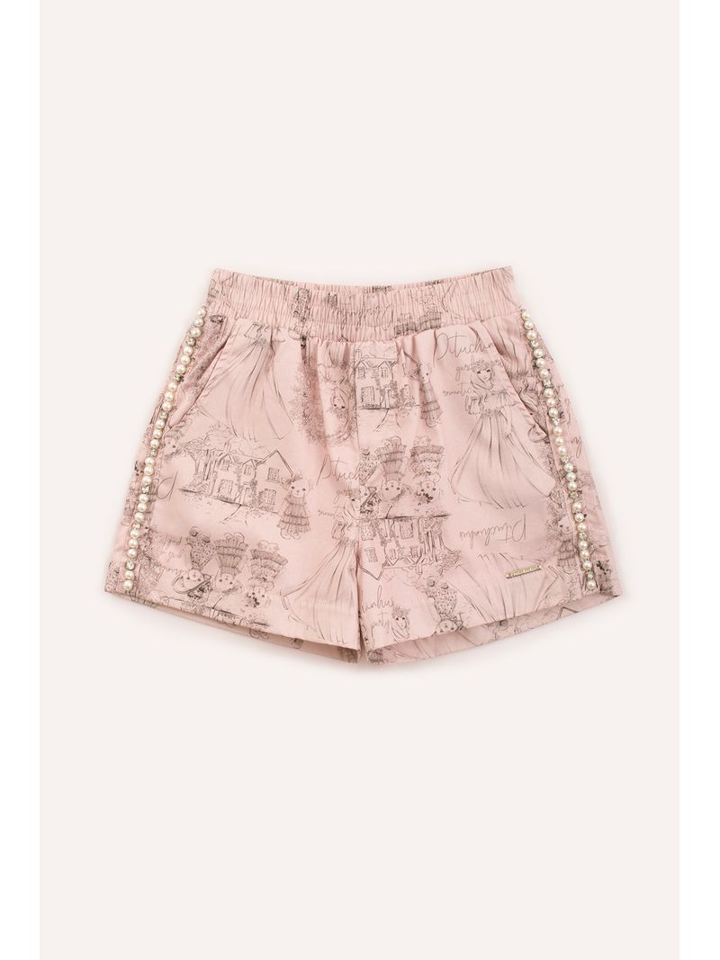 Short-Tricoline-Bordado