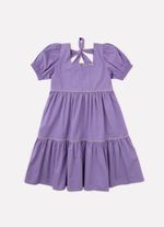 Vestido-Tricoline-Babados-Bufante