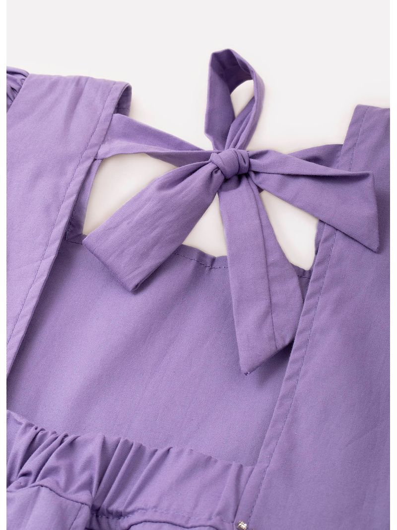 Vestido-Tricoline-Babados-Bufante
