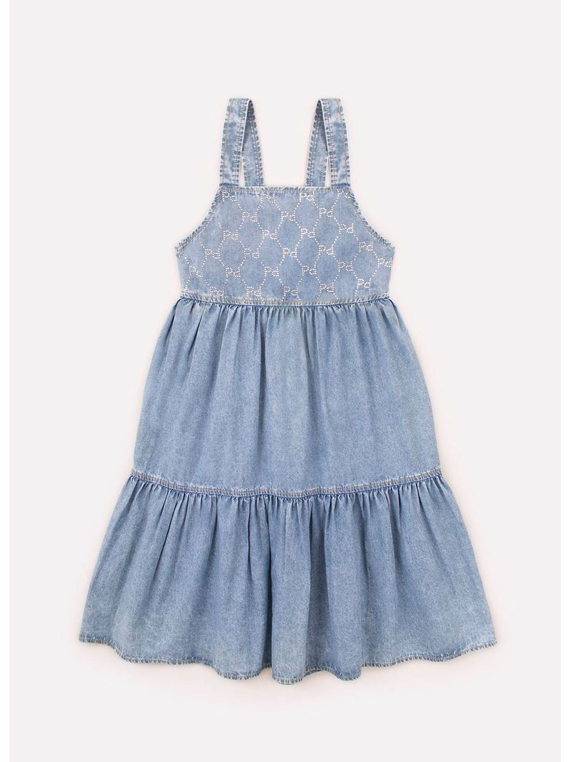 Vestido-Jeans-Fino-Monograma-Cristal