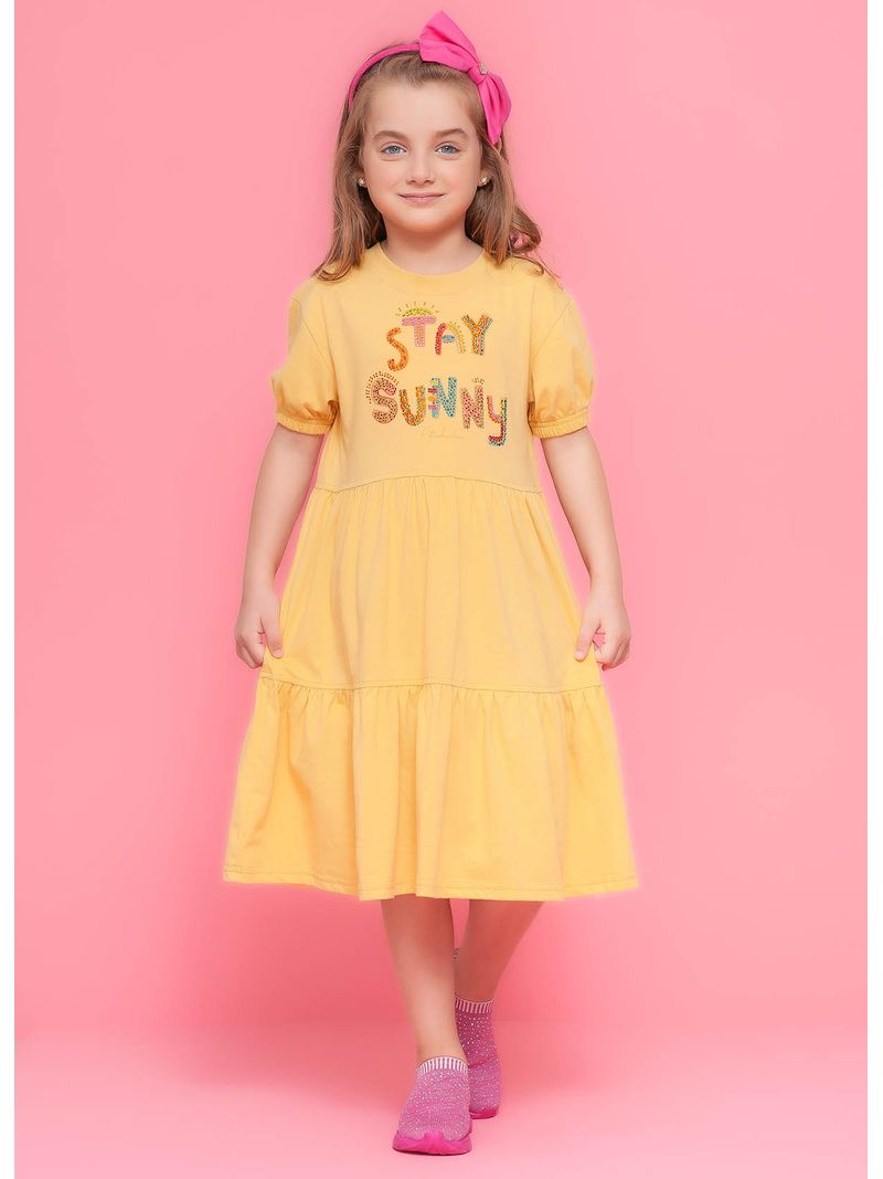 Vestido-Malha-Babados-Stay-Sunny