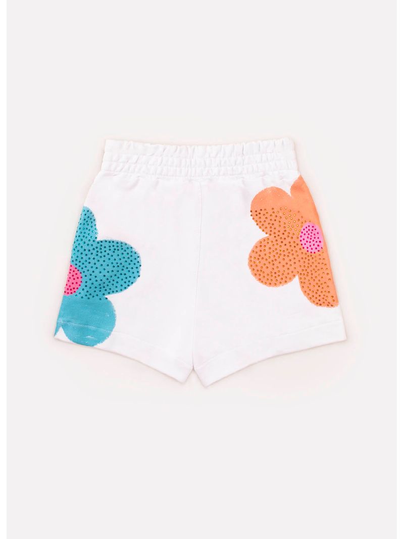 Short-Moletom-Flores-Serigrafia