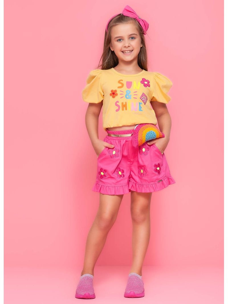 Short-Tricoline-Patches-Flores