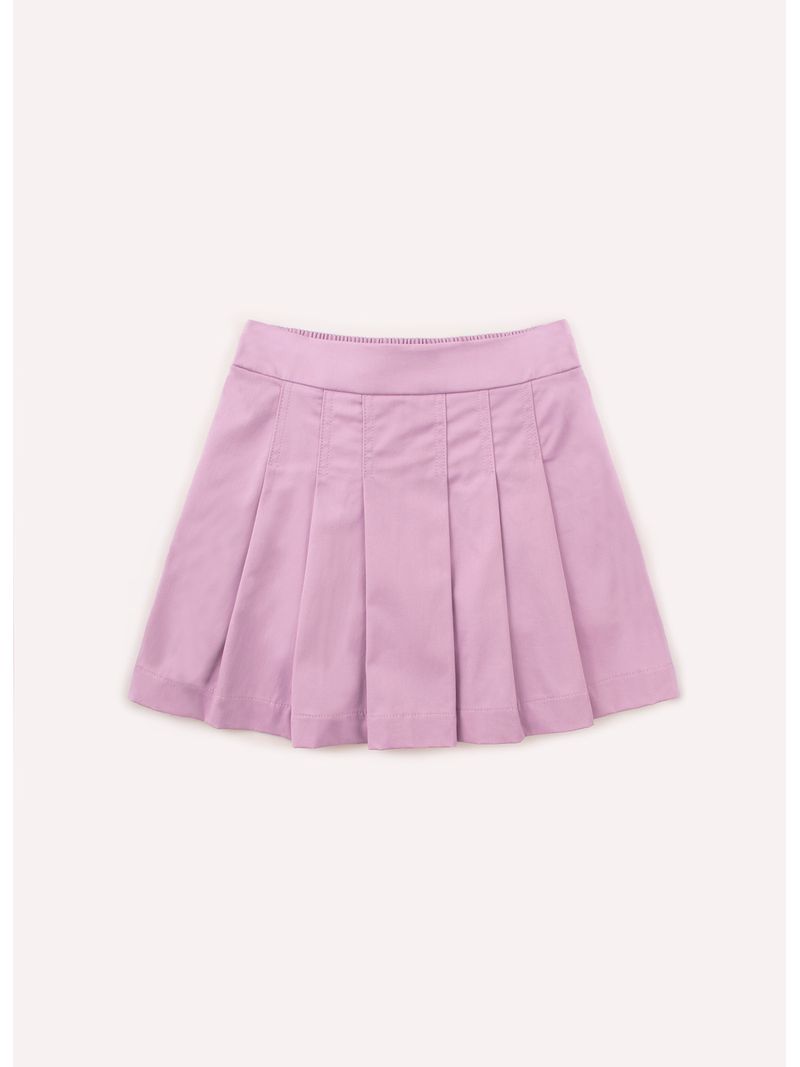 Saia-Short-Chino-Plissada