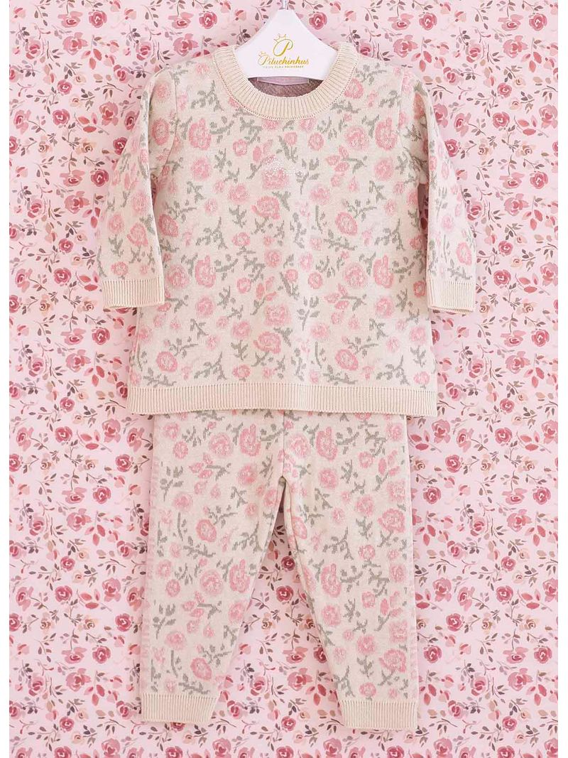 Conjunto_Tricot_Jacquard_Floral_Blusa
