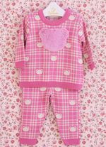 Conjunto_Tricot_Blusa_Xadrez_Ursinha