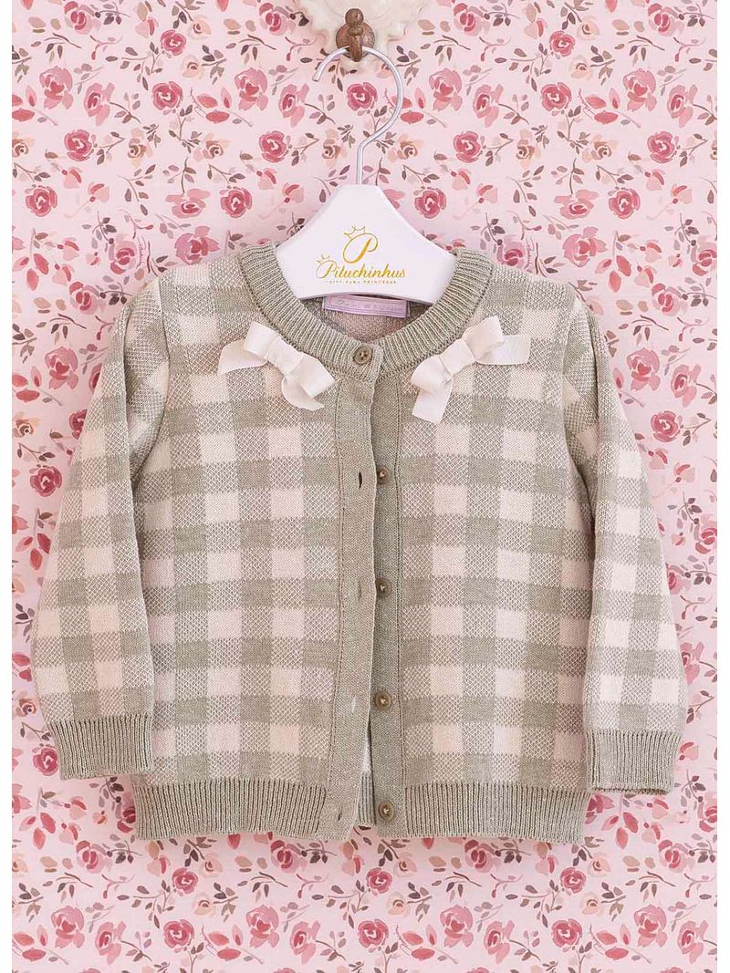Casaqueto_Tricot_Xadrez_Coelhos
