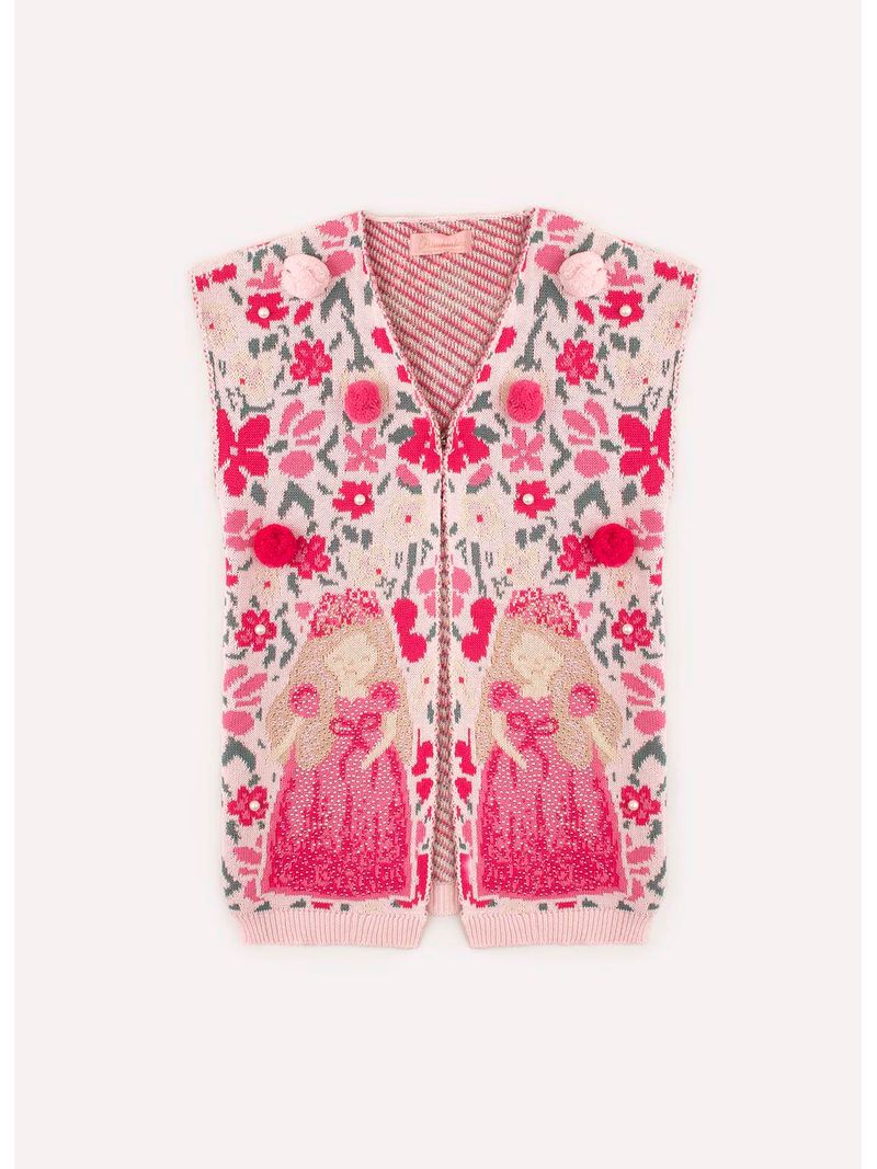 Colete_Tricot_Princesa_Floral