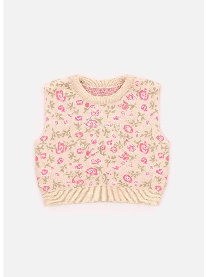 Colete_Tricot_Cropped_Floral