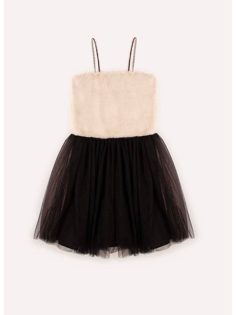 Vestido_Festa_Pele_Saia_Tule