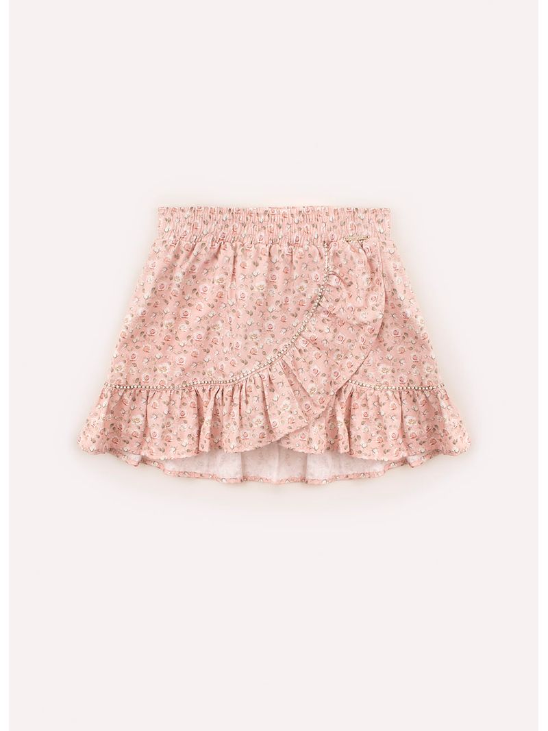 Saia_Short_Algodao_Floral_Rosa