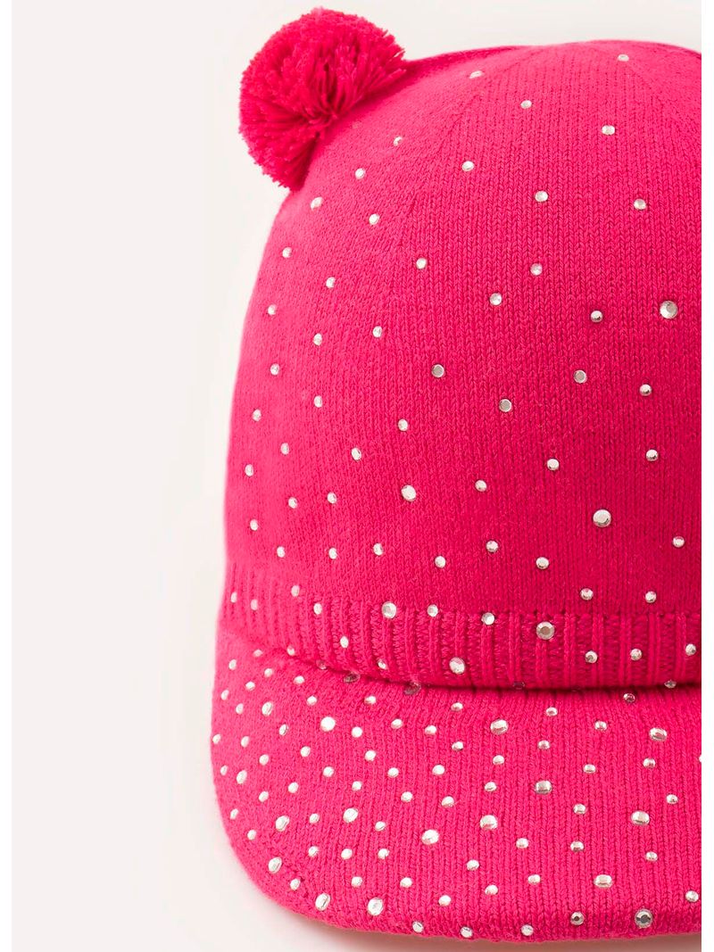 Bone_Tricot_Cristais_Pompom