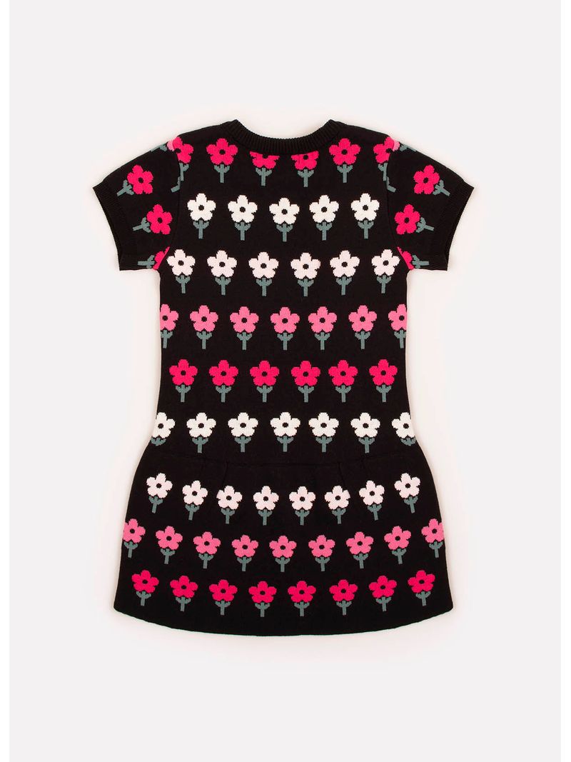 Vestido_Tricot_Jacquard_Flores