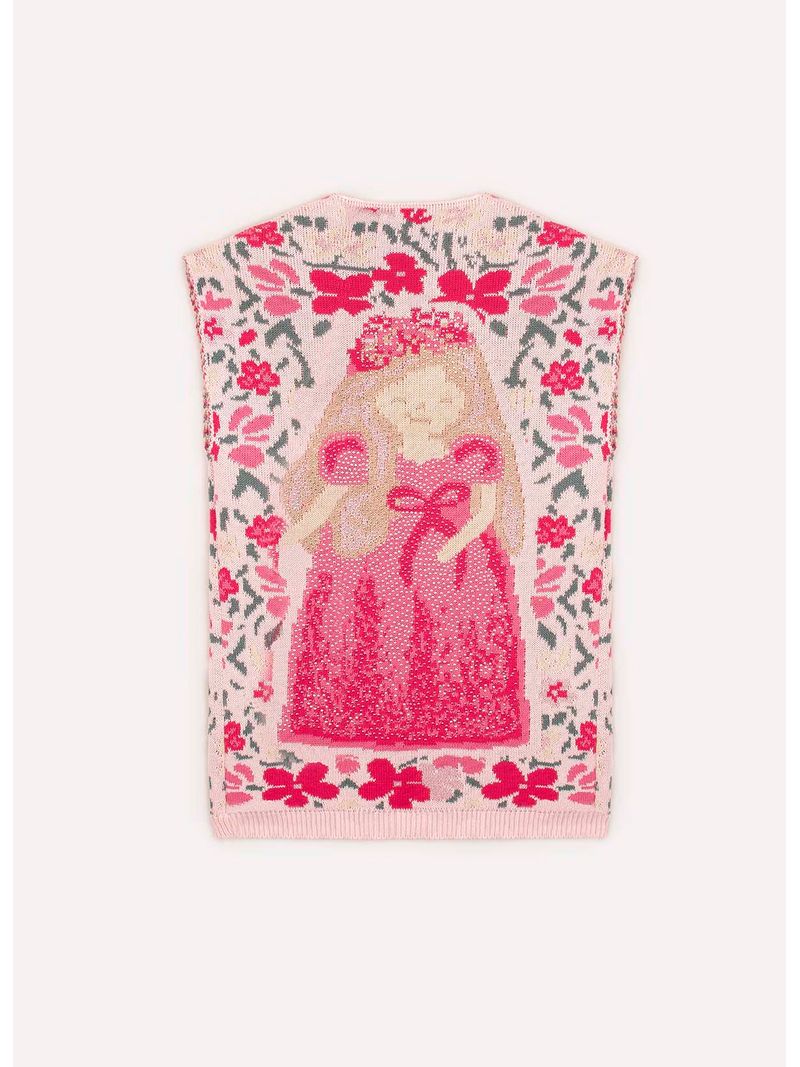 Colete_Tricot_Princesa_Floral