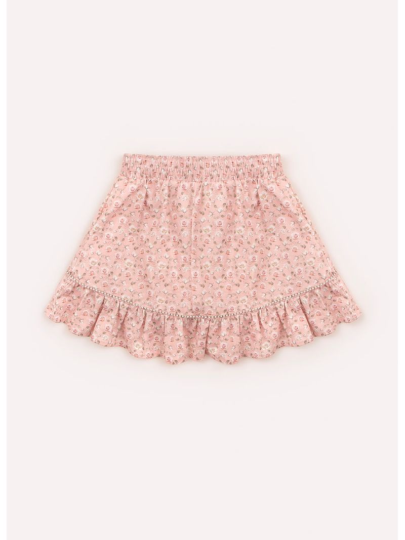 Saia_Short_Algodao_Floral_Rosa