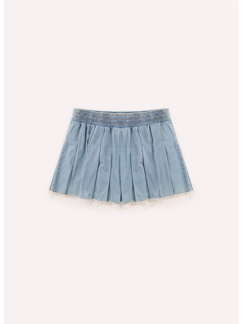 Saia_Short_Jeans_Fino_Pregas_Cristais