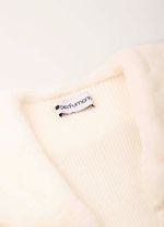 Casaqueto_Tricot_Canelado_Gola_Pele