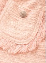 Saia_Short_Bouclet_Bolsos_Franjas_Botoes_Joia