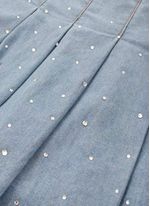 Saia_Short_Jeans_Fino_Pregas_Cristais