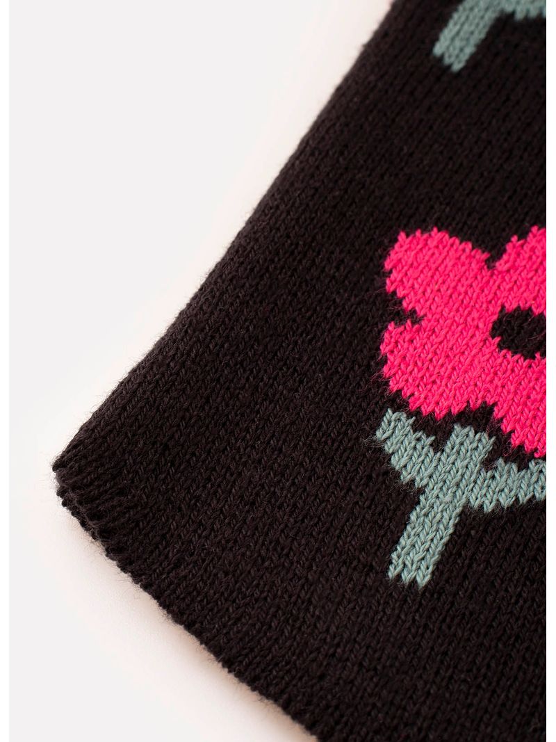 Vestido_Tricot_Jacquard_Flores