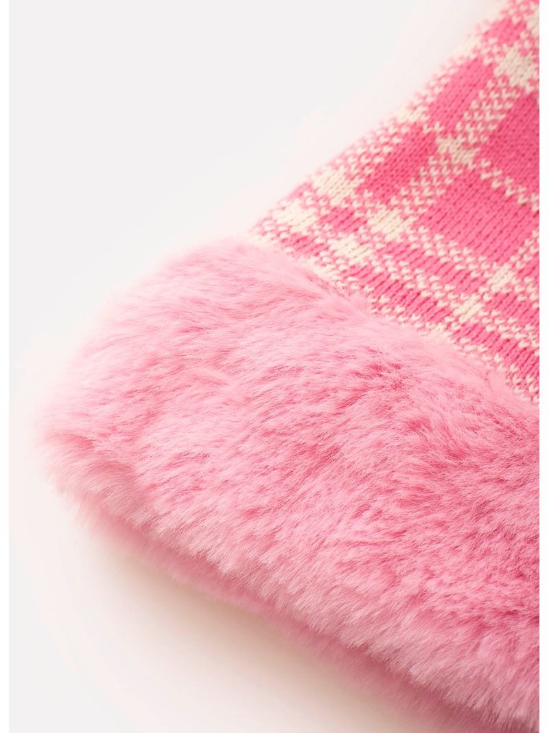 Vestido_Tricot_Xadrez_Ursa_Pele