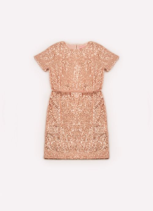 Dolce Pink Sequin Dress