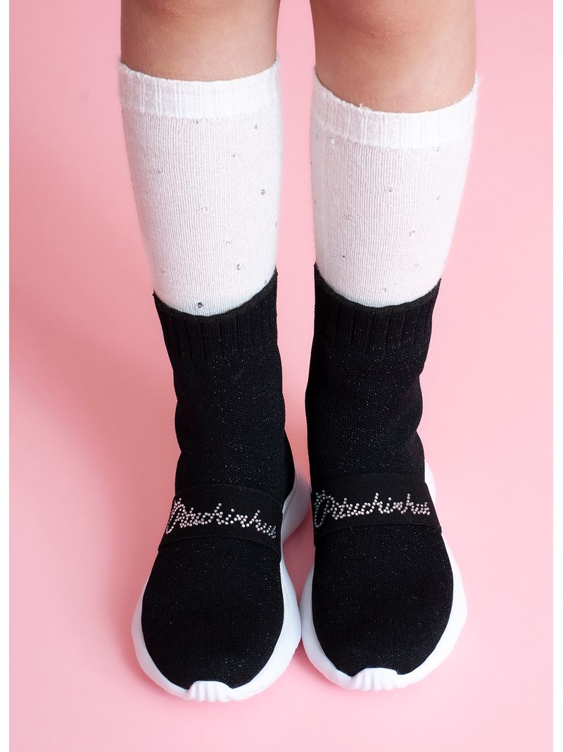 Bota_Knit_Elastico_Logo