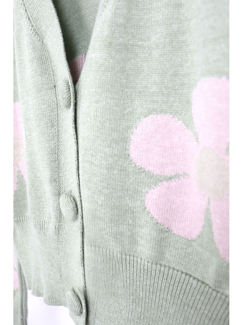 Casaqueto_Tricot_Flores_Grandes