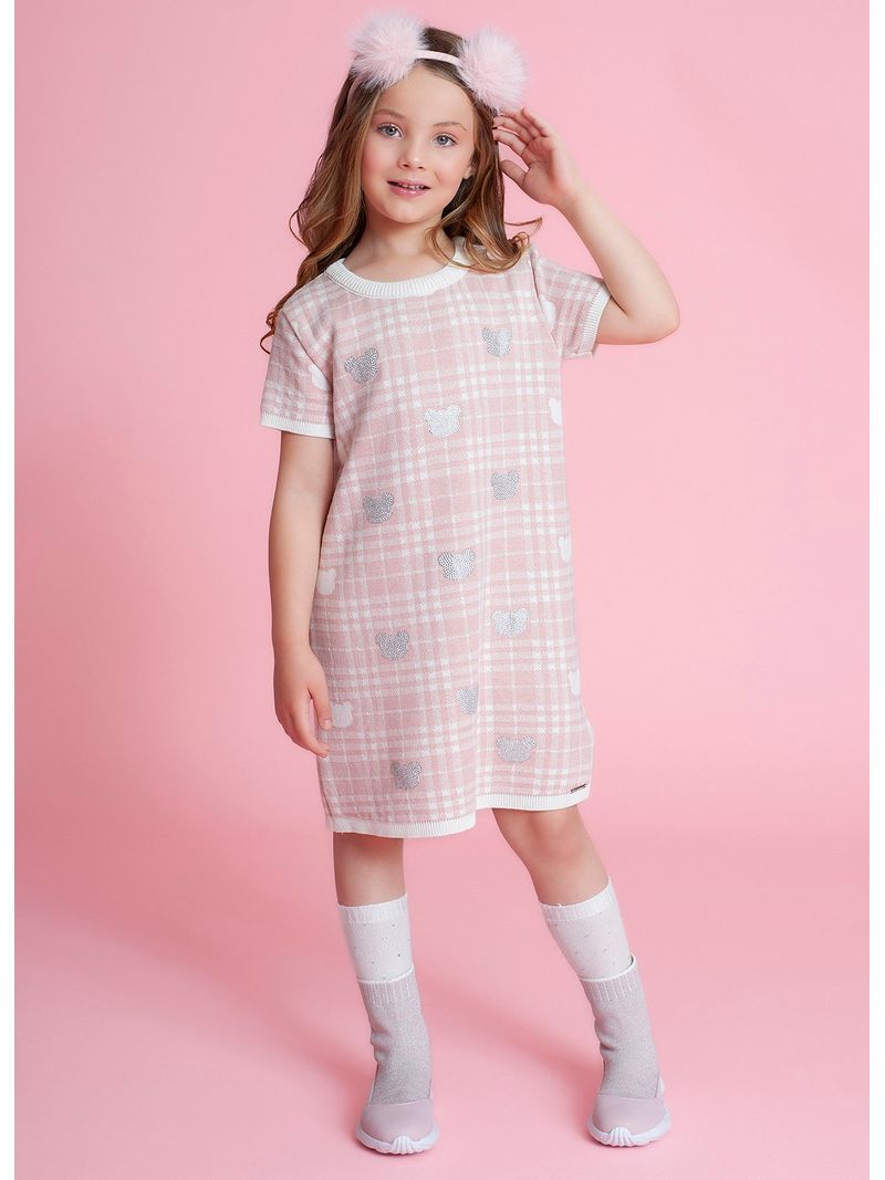 Vestido_Tricot_Xadrez_Ursa_Cristal