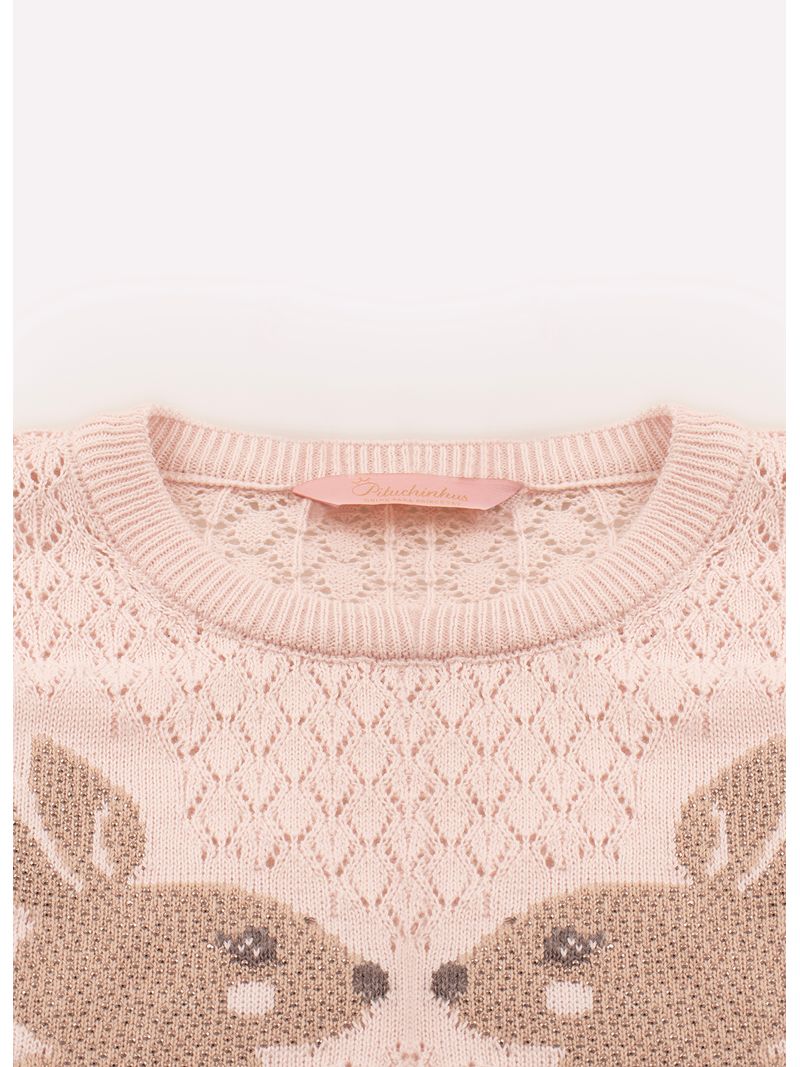 Blusa_Tricot_Coelhos_Renda