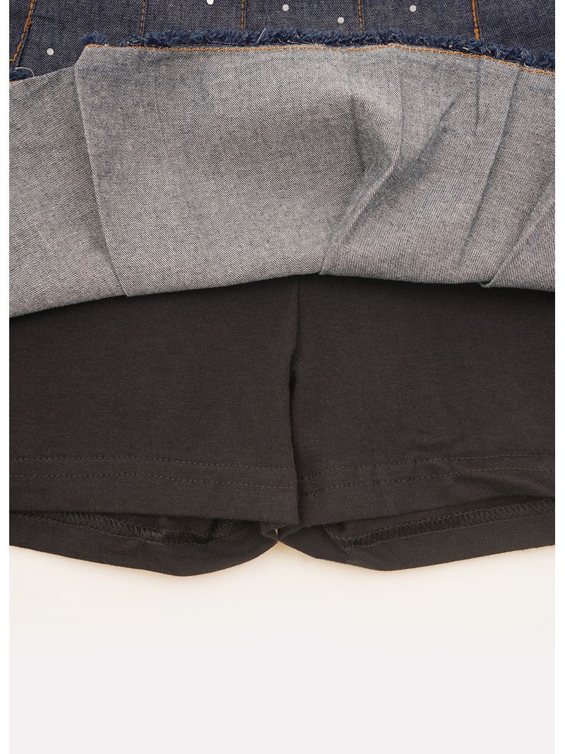 Saia_Short_Jeans_Pregas_Cristais