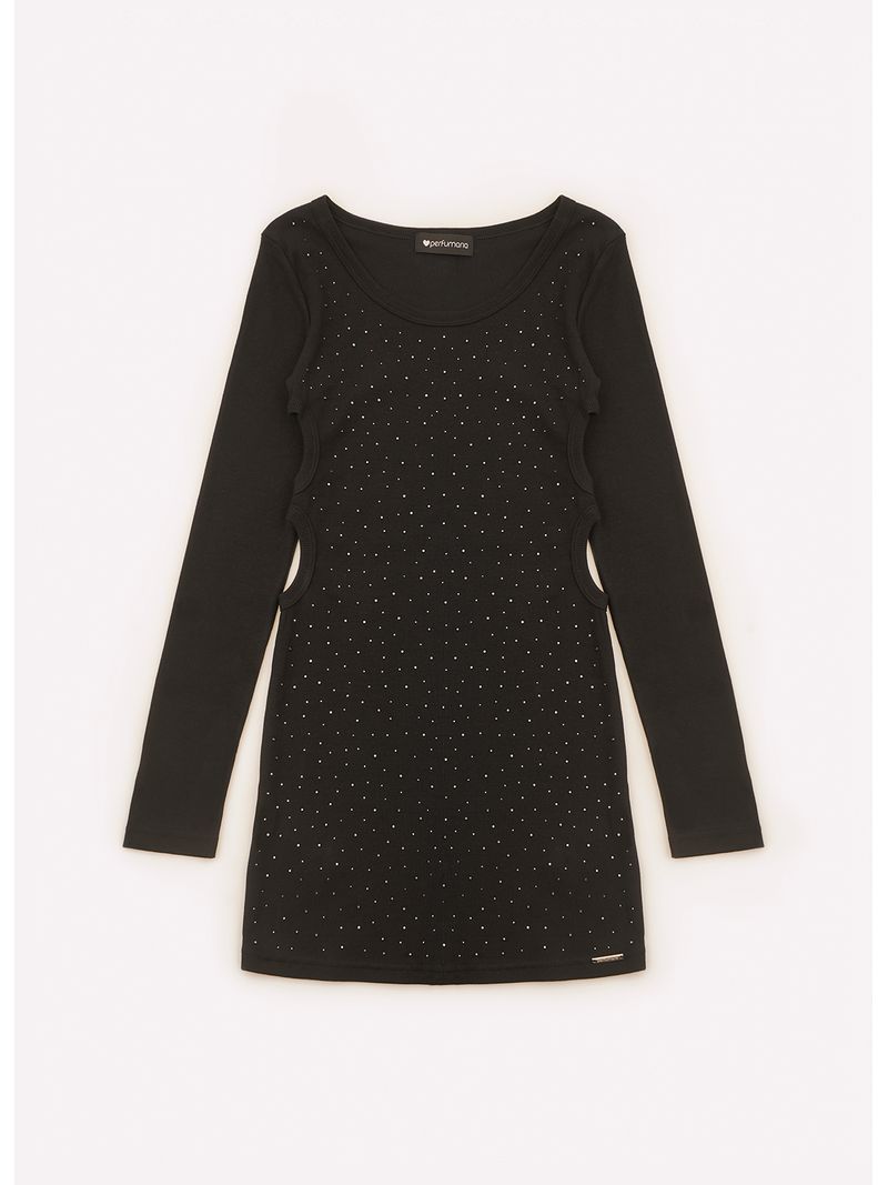 Vestido_Rib_Cut_Out_Cristais