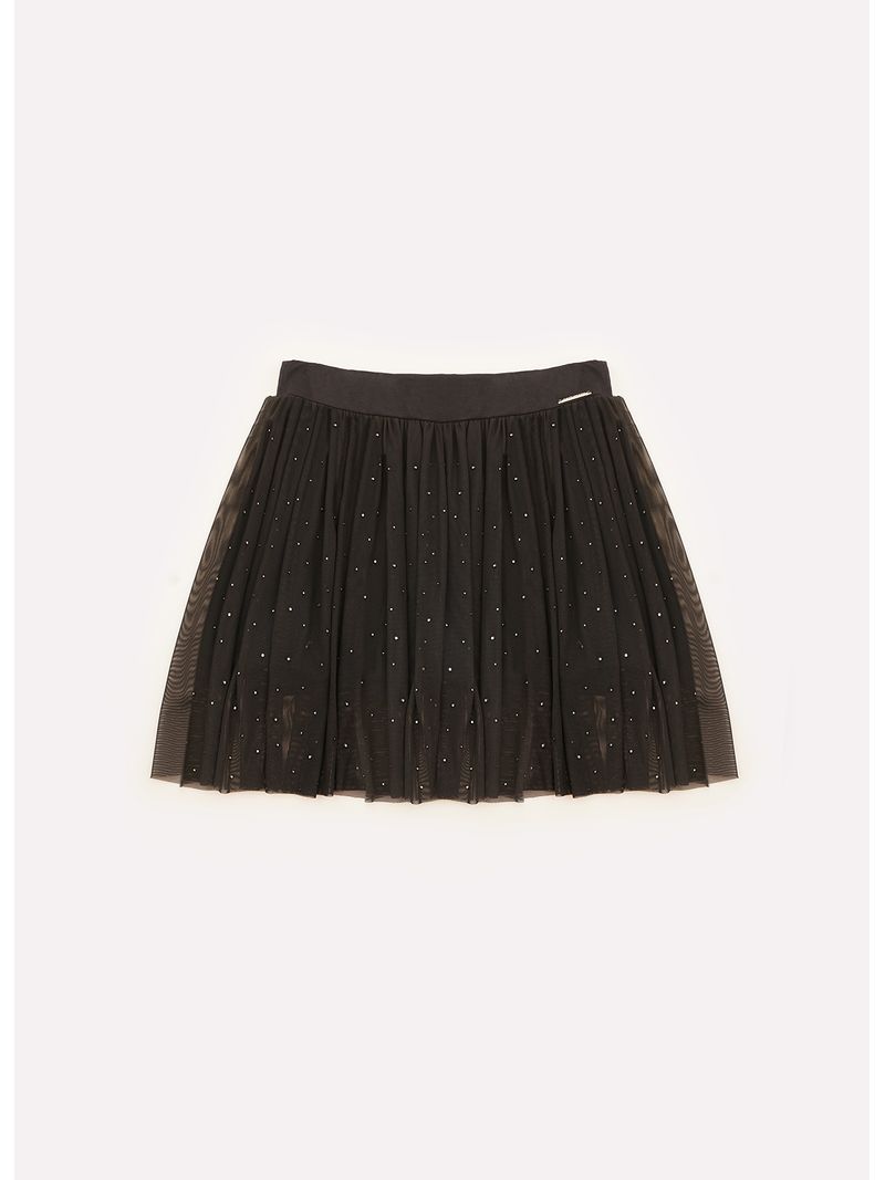 Saia_Short_Tule_Cristais