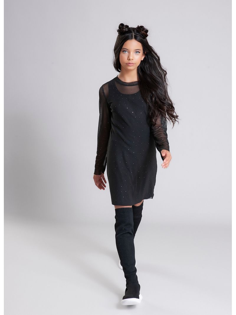 vestido_tule_cristais_sobreposicao_manga_longa