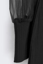Vestido_Canelado_Manga_Tule_Shine