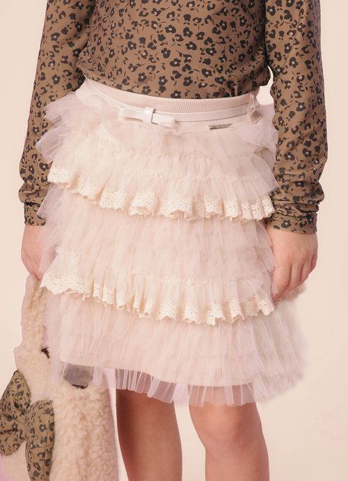 Saia Short Ribana Com Cinto Ninive