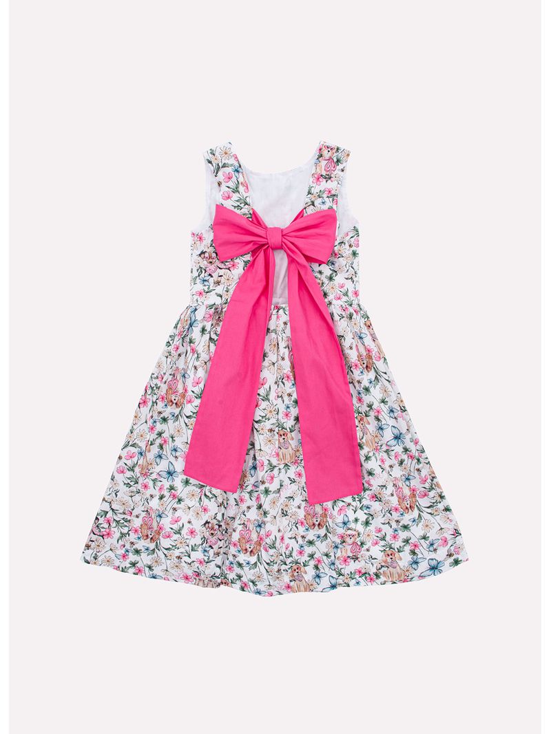 26744-01133-3-Vestido-Algodao-Multi-Flores-e-Cachorrinhos-Laco-Costas